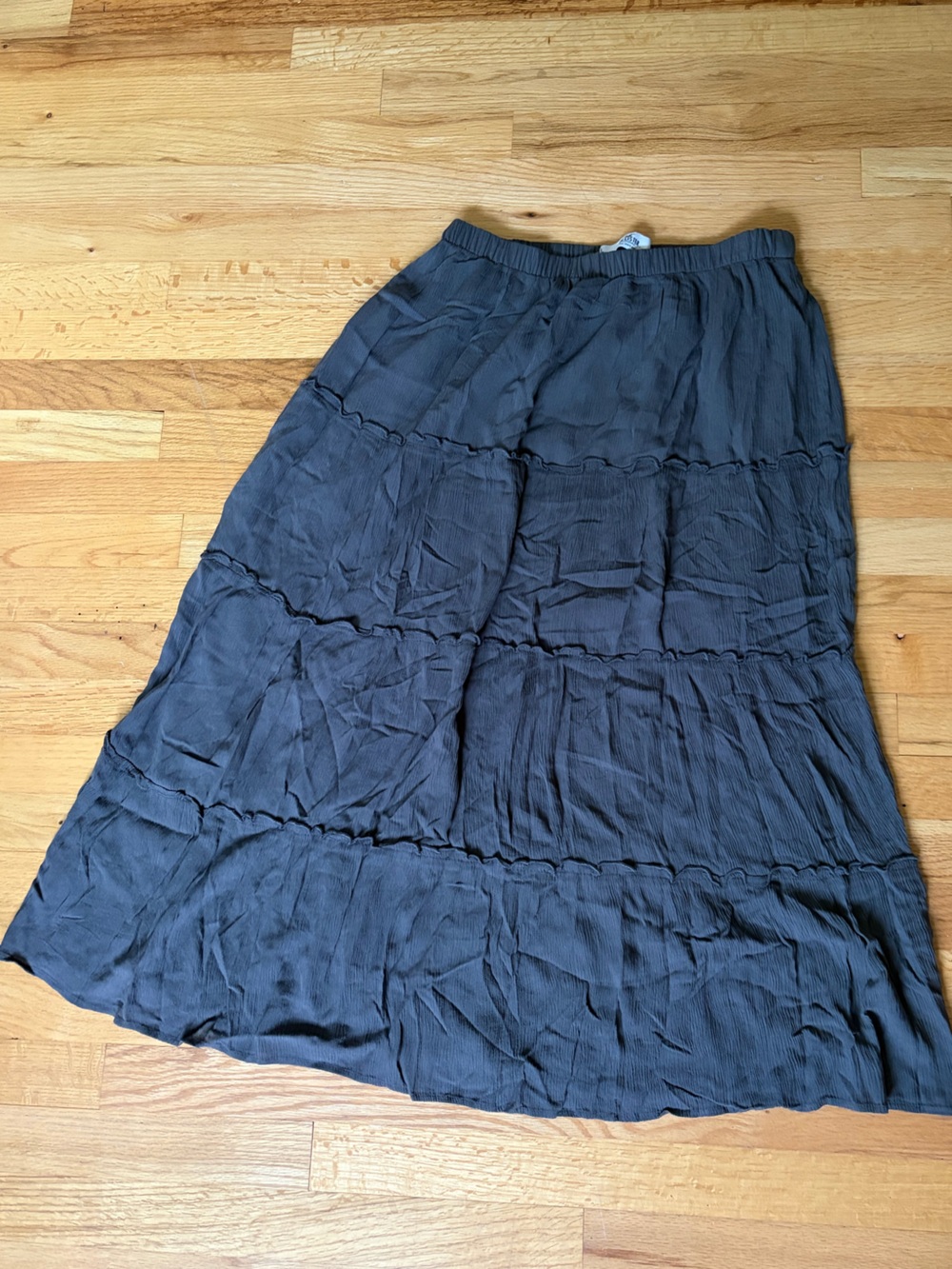 Flowy Navy Women’s Tiered Skirt